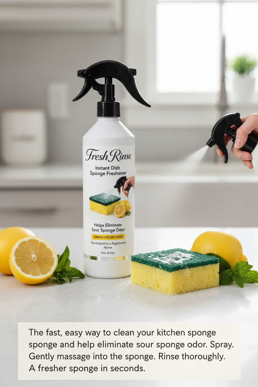Fresh Rinse Sour Sponge Freshener